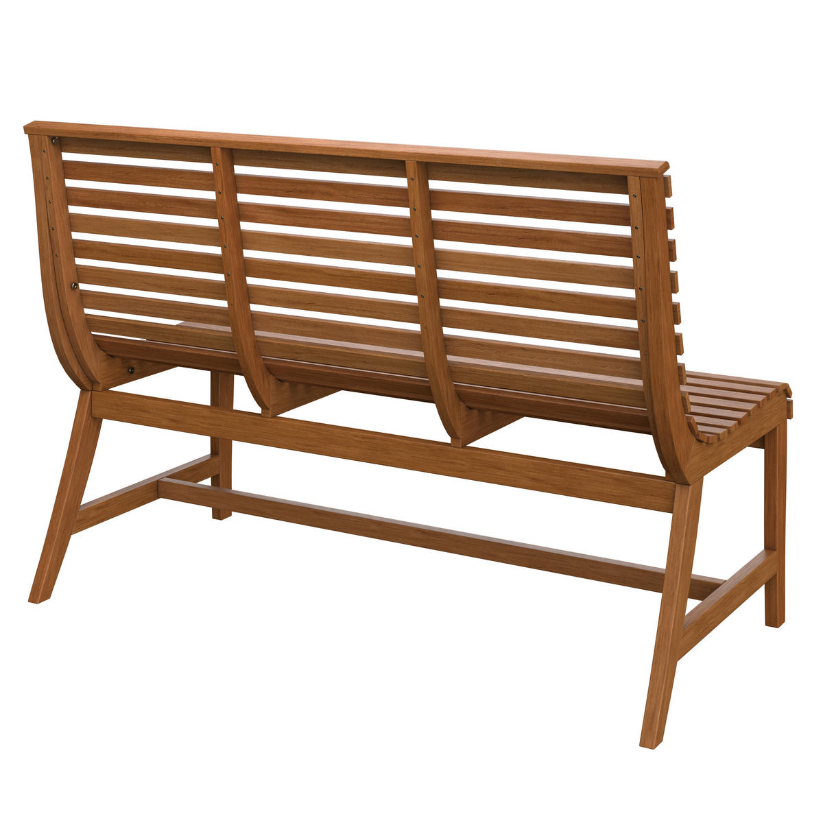 GARTENBANK 125/87/66 cm  in Teakfarben  - Teakfarben, MODERN, Holz (125/87/66cm) - Ambia Garden