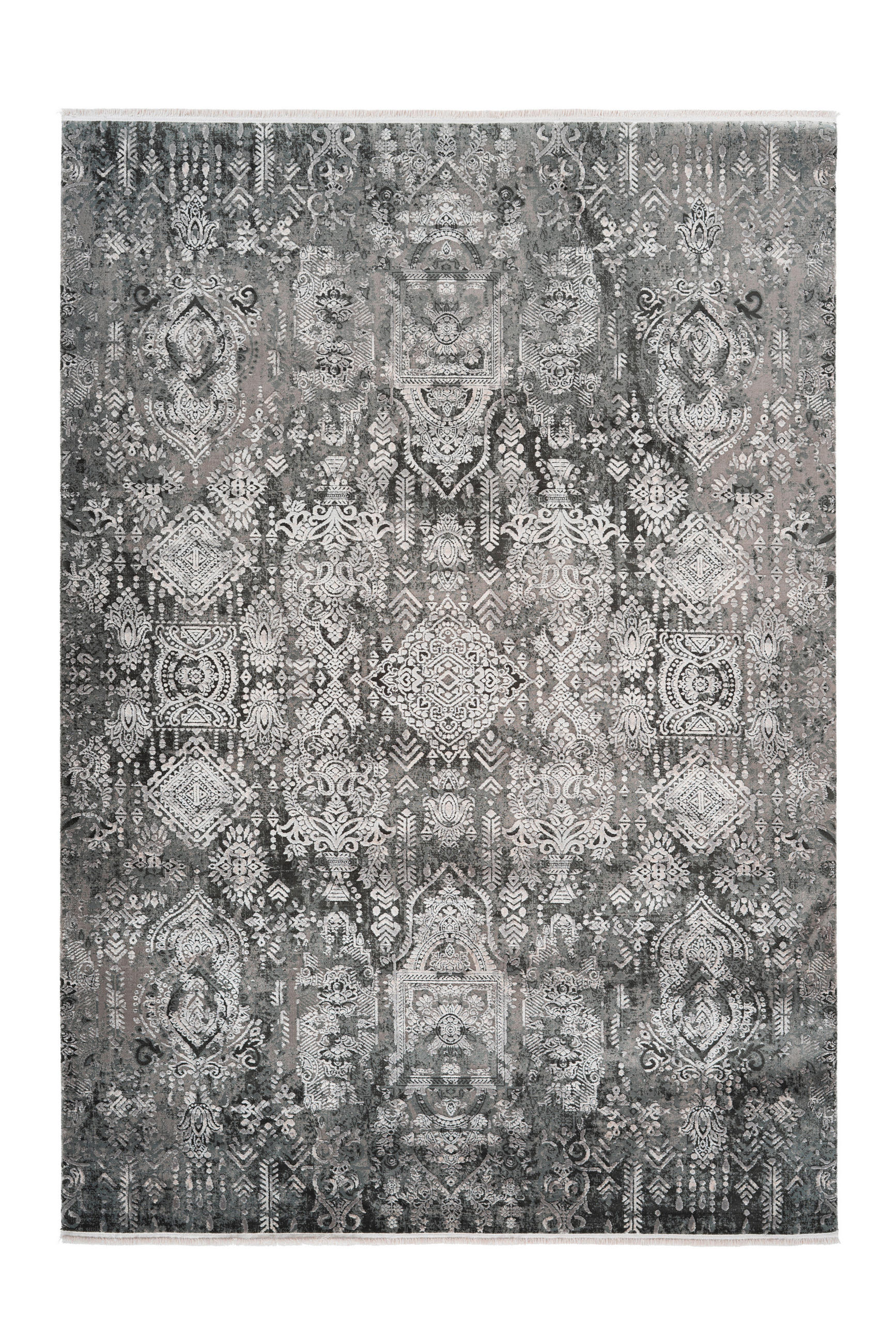 TKANÝ KOBEREC, 200/290 cm, šedá - šedá, Design, textil (200/290cm) - Pierre Cardin