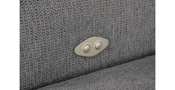 ECKSOFA Dunkelgrau Struktur - Dunkelgrau/Schwarz, Design, Kunststoff/Textil (284/205cm) - Xora