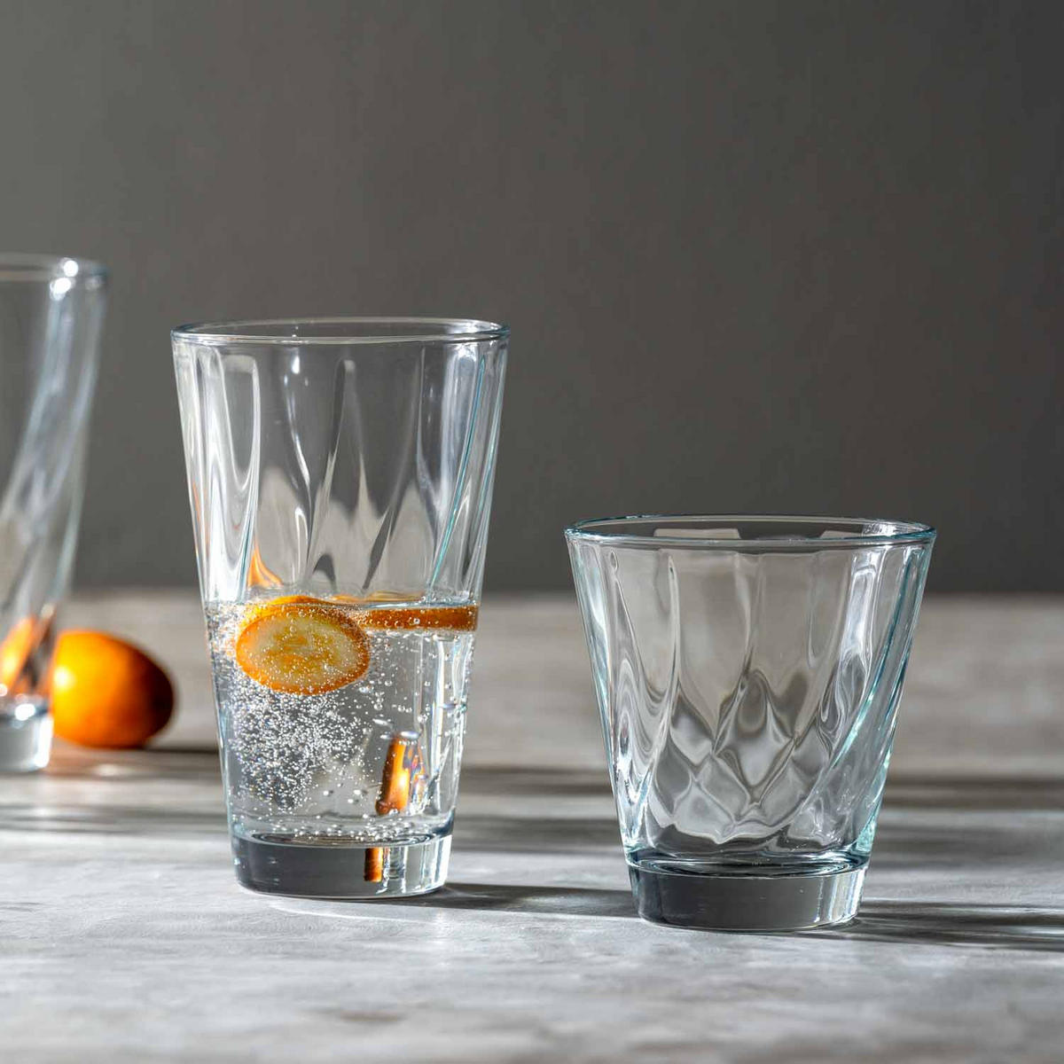GLÄSERSET  12-teilig  - Klar, LIFESTYLE, Glas (26,2/16,5/17,5cm) - Leonardo