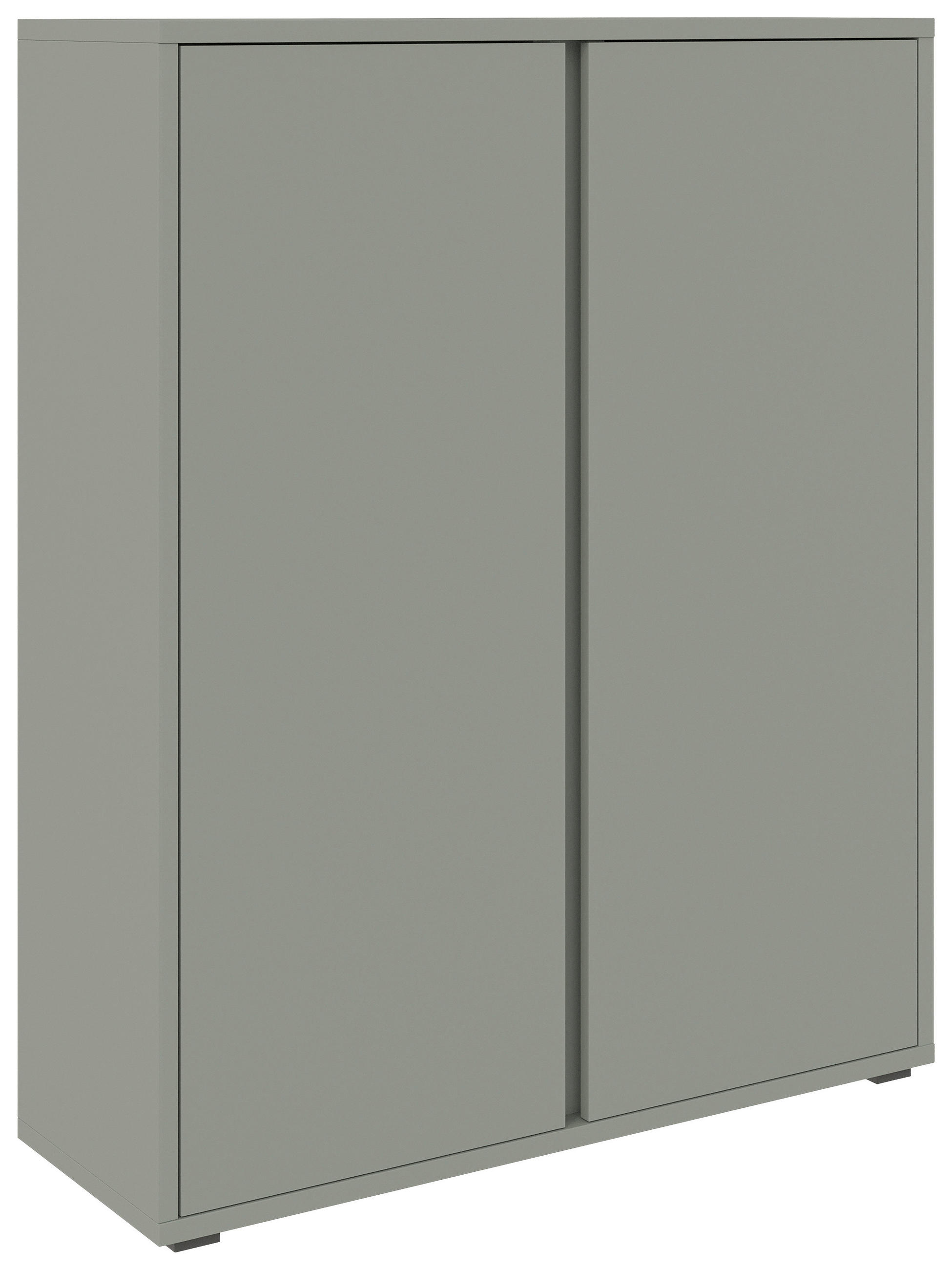 SCHUHSCHRANK Grün  - Grün, Design, Holzwerkstoff/Kunststoff (97,5/120/33,8cm) - Xora