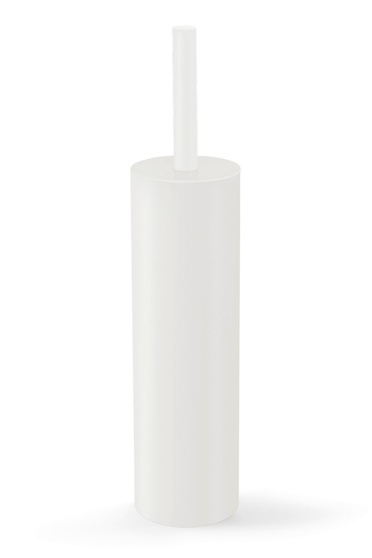 WC-GARNITURA S ŠČETKO - bela, Design, kovina/umetna masa (40,5cm) - Zack