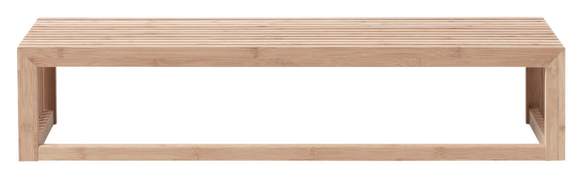 WANDGARDEROBE  in Bambus vollmassiv Naturfarben  - Naturfarben, Design, Holz (94,5/20/27cm) - MID.YOU