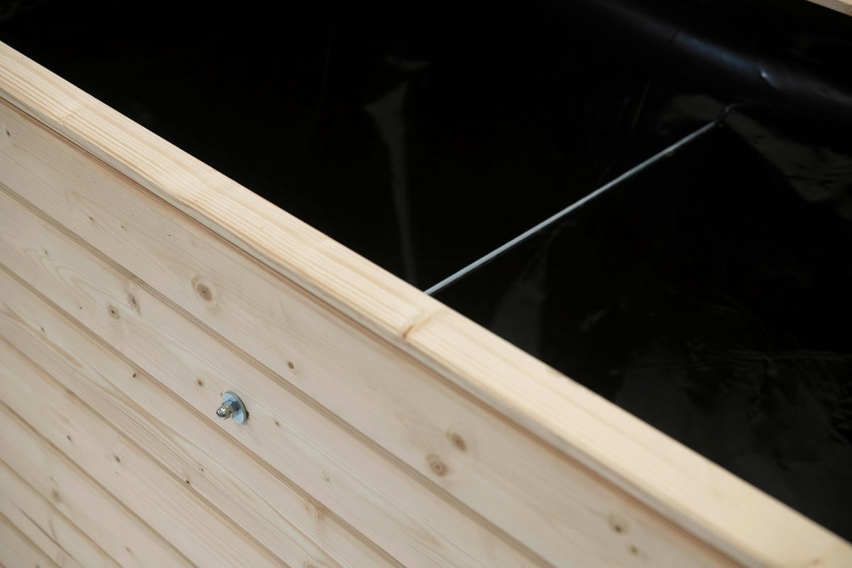 HOCHBEET 70/90/110 cm  - Fichtefarben, Basics, Holz (70/90/110cm)