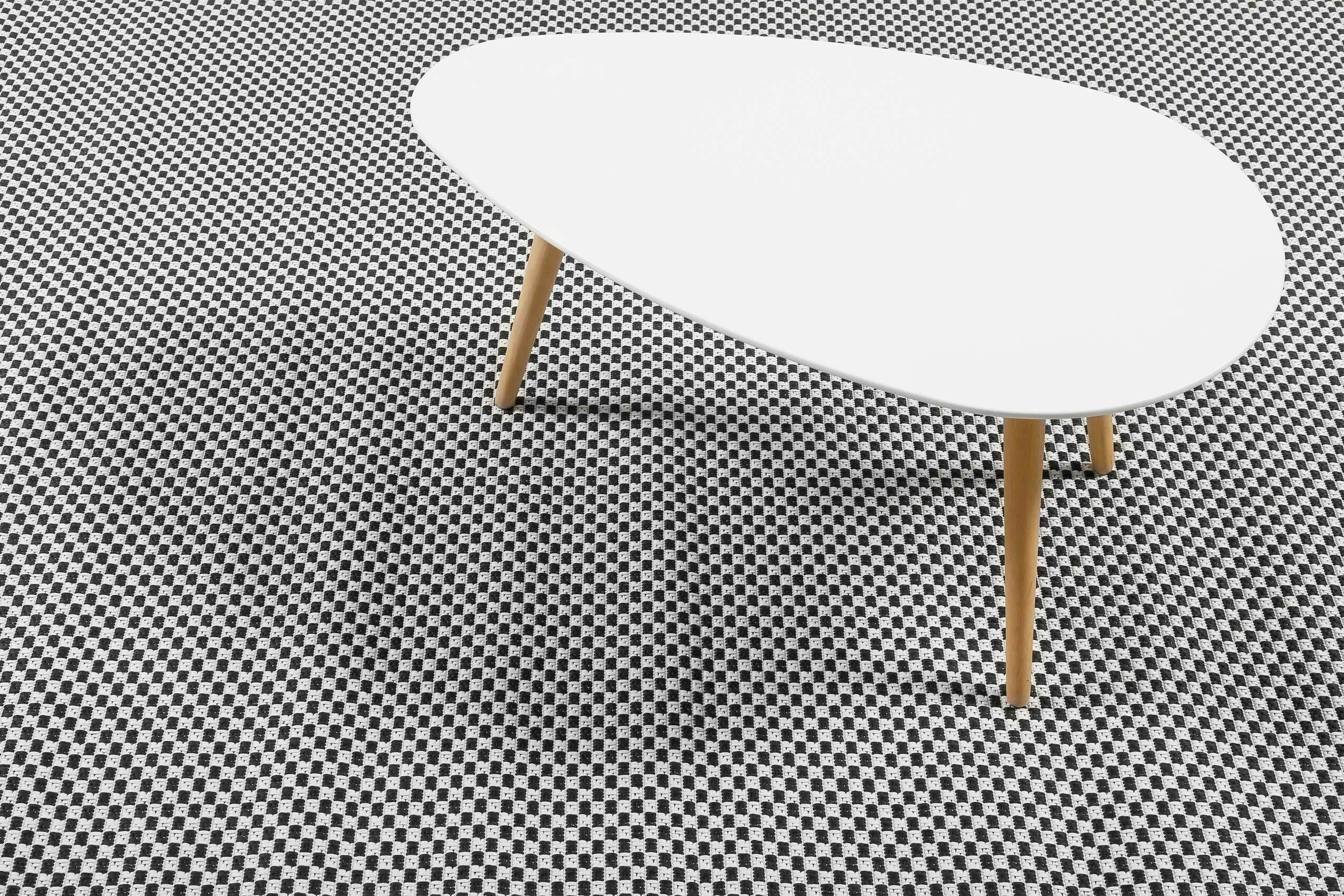 OUTDOORTEPPICH 160/225 cm Raccoon Schwarz  - Schwarz, Design, Textil (160/225cm) - Esprit