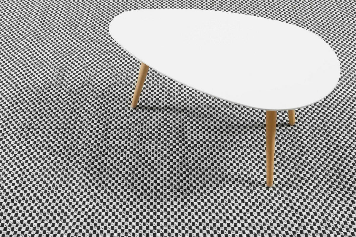 OUTDOORTEPPICH 133/200 cm Raccoon Schwarz  - Schwarz, Design, Textil (133/200cm) - Esprit