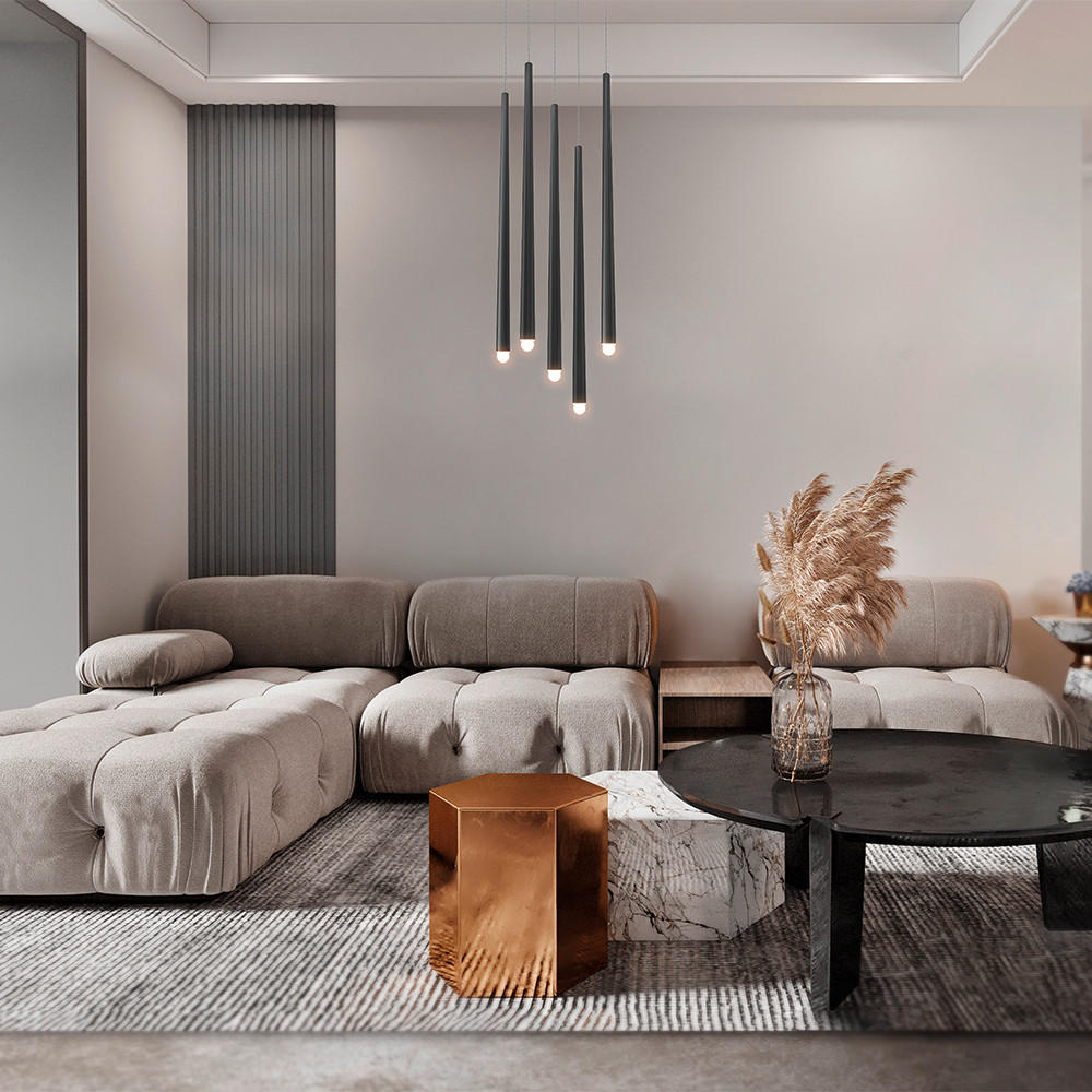 PENDELLAMPA Modern 32/150 cm  - svart, Trend, metall (32/150cm) - MAYTONI