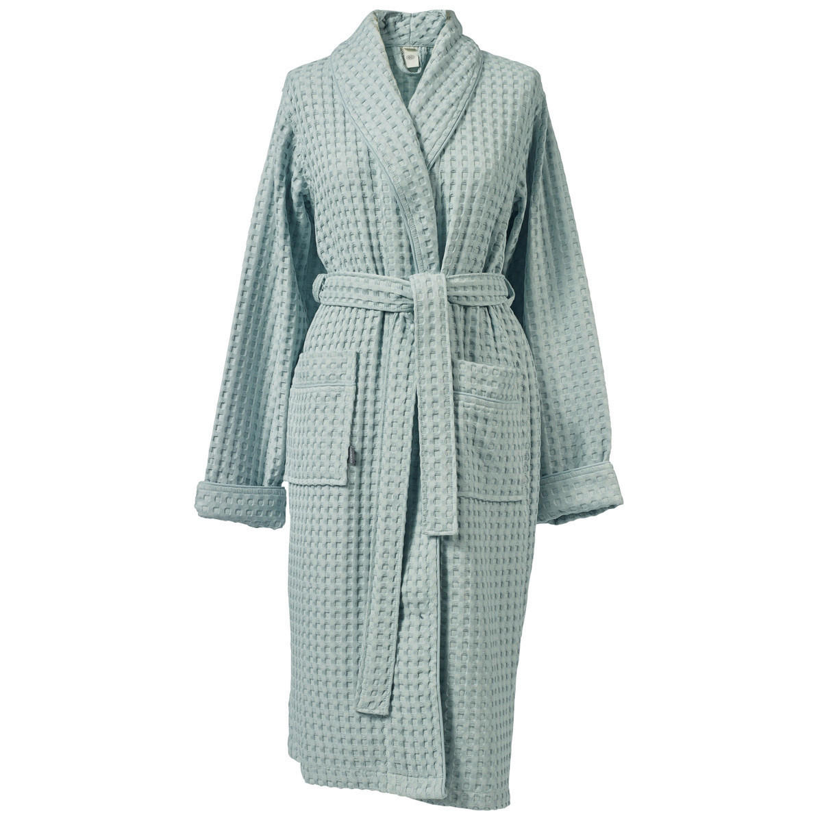 BADEMANTEL S Unisex  - Grün, Basics, Naturmaterialien/Textil (Snull) - Aquanova