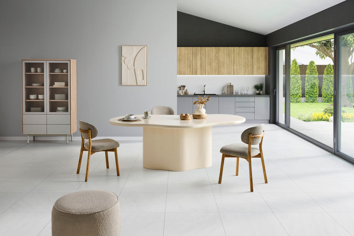 {iNAME,[ ]}230/76/130 cm Echtholz  Holz gastro- und objekttauglich organisch Weiß  - Weiß, MODERN, Holz (230/76/130cm) - MID.YOU