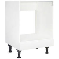 HERDUMBAUSCHRANK 60/87/56 cm  in Weiß  - Weiß, MODERN, Holzwerkstoff (60/87/56cm) - Nobilia