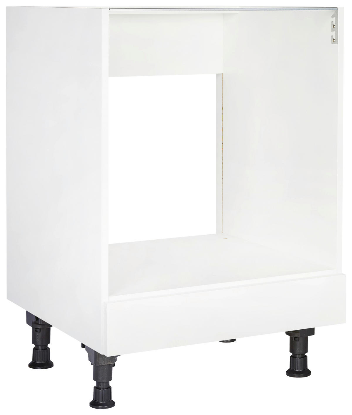 HERDUMBAUSCHRANK 60/87/56 cm  in Weiß  - Weiß, MODERN, Holzwerkstoff (60/87/56cm) - Nobilia