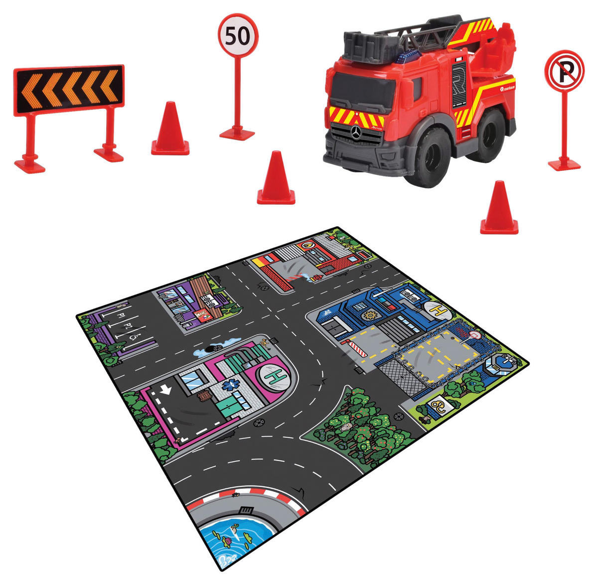 SPIELMATTE 70/80 cm  - Multicolor, Basics, Kunststoff (70/80cm) - Simba