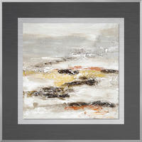 METALLBILD Abstraktes 50,7/50,7 cm  - Multicolor, Basics, Holzwerkstoff/Metall (50,7/50,7cm) - Monee