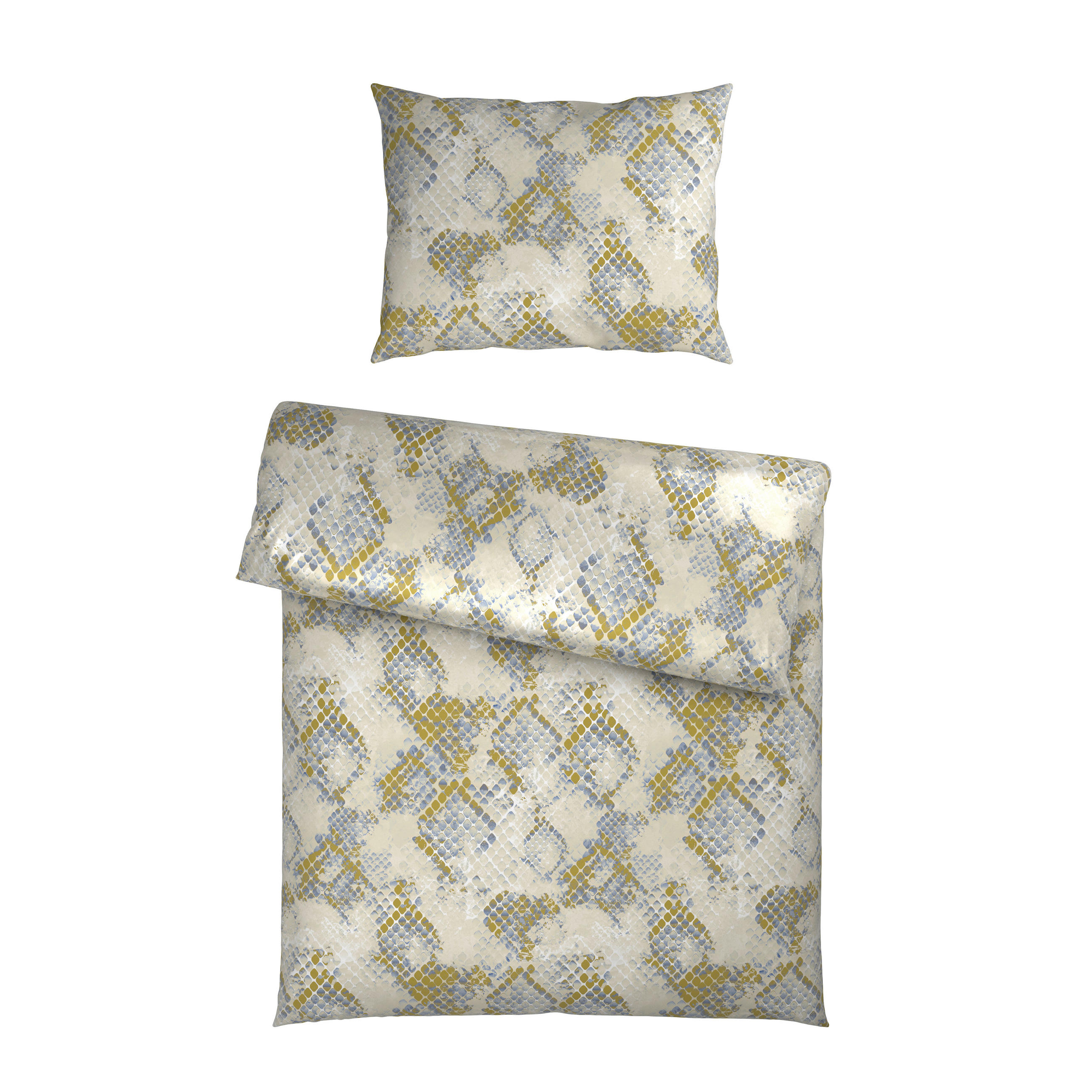 BETTWÄSCHESET Satin 160/210 cm  65 cm/100 cm  - Multicolor, Konventionell, Textil (160/210cm) - Novel