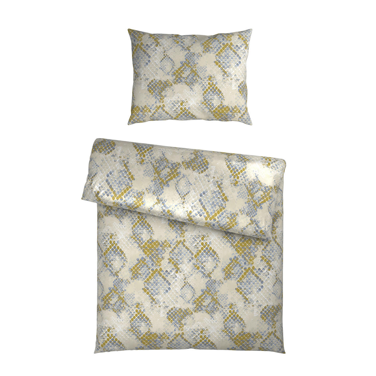BETTWÄSCHESET Satin 160/210 cm  65 cm/100 cm  - Multicolor, Konventionell, Textil (160/210cm) - Novel