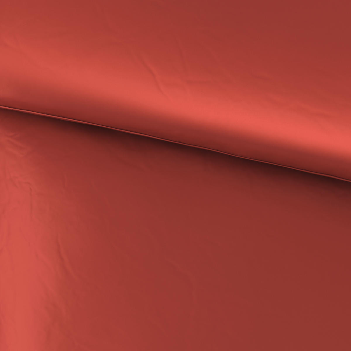 BETTWÄSCHE Segesta Satin 155/220 cm  - Terracotta, MODERN, Textil (155/220cm) - Novel