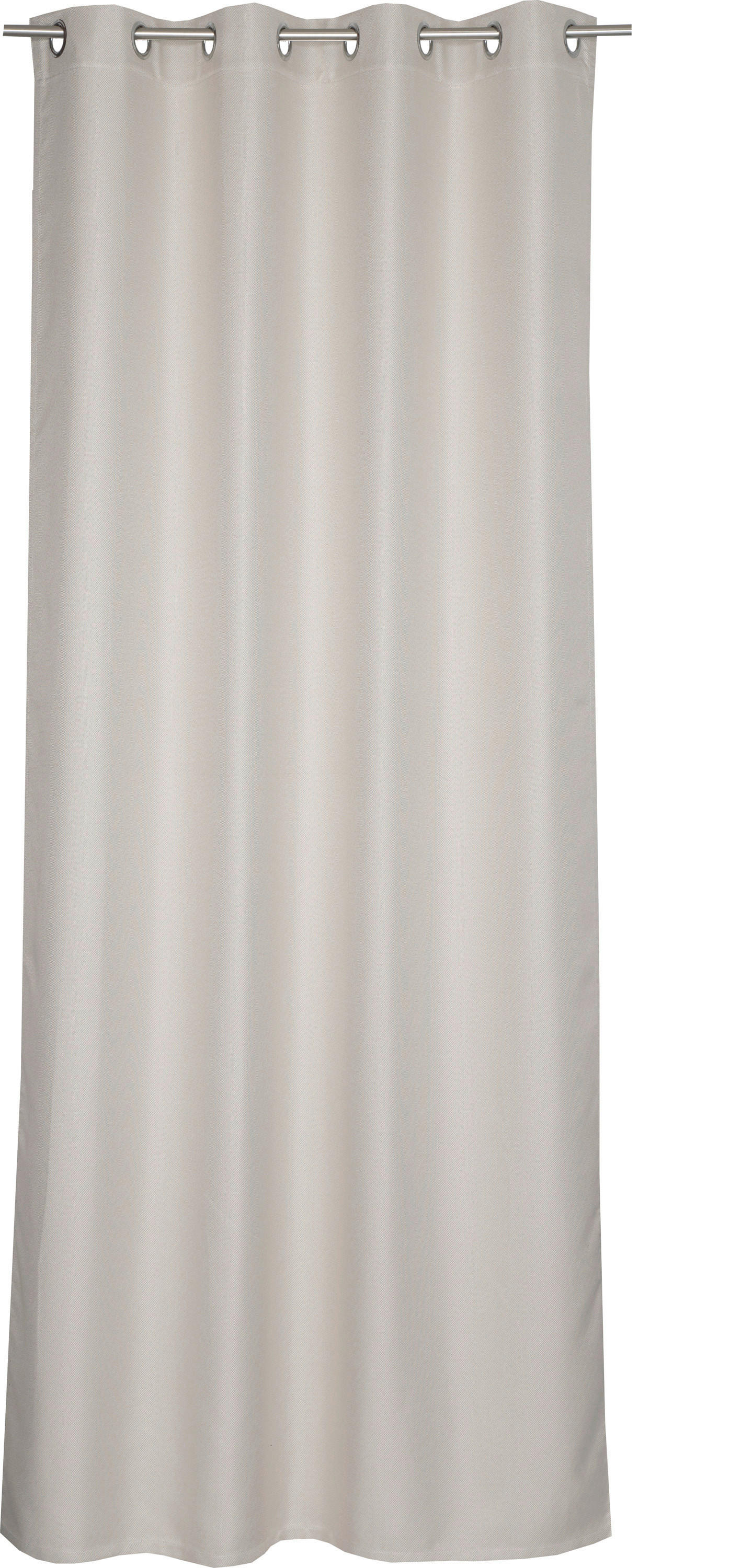 ÖSENSCHAL Opaco black-out (lichtundurchlässig) 140/250 cm   - Beige, Basics, Textil (140/250cm) - Schöner Wohnen