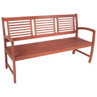 GARTENBANK 156/90/56 cm  in Naturfarben  - Naturfarben, Basics, Holz (156/90/56cm) - Gardenson