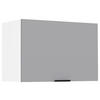 VÄGGSKÅP 60/40/31 cm  i antracit, vit  - vit/svart, Trend, trämaterial/plast (60/40/31cm) - MID.YOU