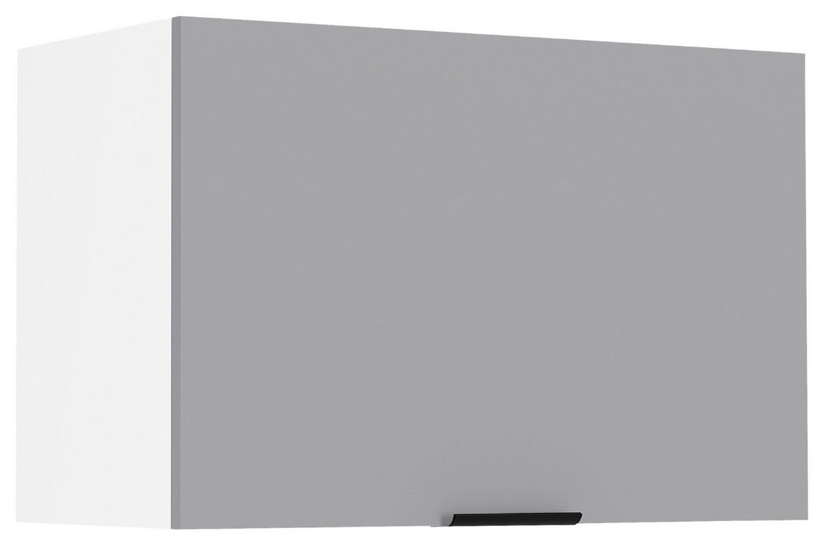 VÄGGSKÅP 60/40/31 cm  i antracit, vit  - vit/svart, Trend, trämaterial/plast (60/40/31cm) - MID.YOU