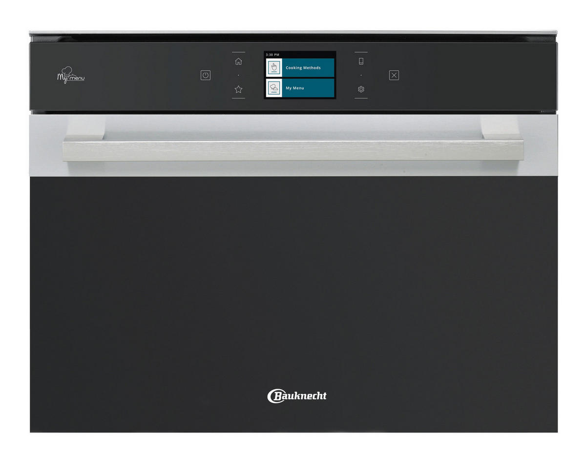 KOMPAKTBACKOFEN ECSK9 P845 BM  - Schwarz, Basics, Glas/Metall (59,5/45,5/53,7cm) - Bauknecht