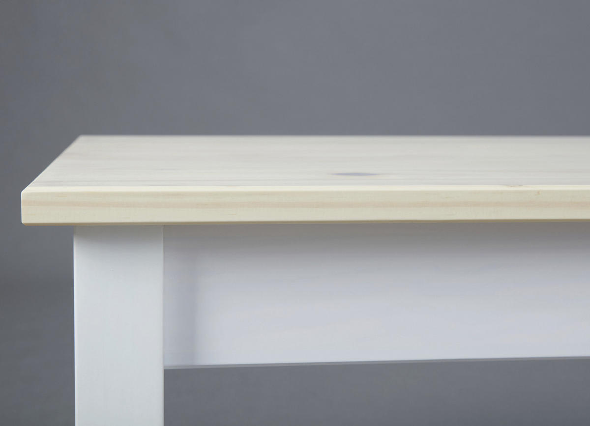 STOL ZA BLAGOVAONICU  bijela, bež  drvo      - bijela/bež, Basics, drvo (160/75/90cm) - MID.YOU