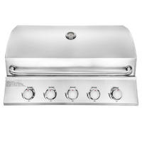 EINBAUGRILL - Edelstahlfarben, Basics, Metall (85/50/60cm)