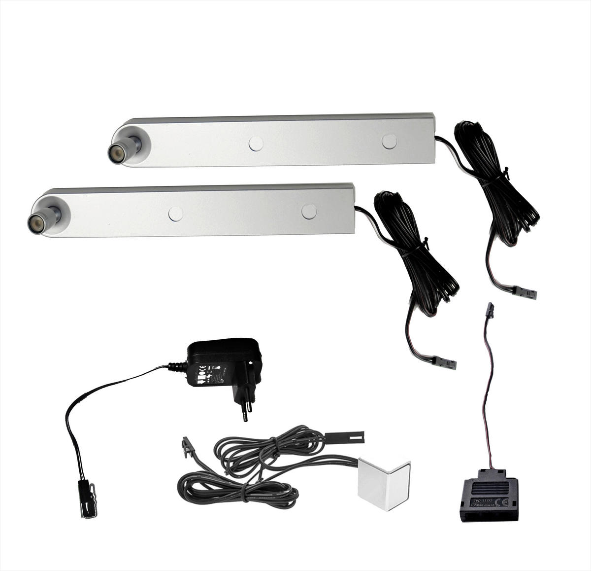 GLASBODENBELEUCHTUNGS-SET LED-Leuchtmittel  - Design, Kunststoff (19/3/3cm) - Livetastic