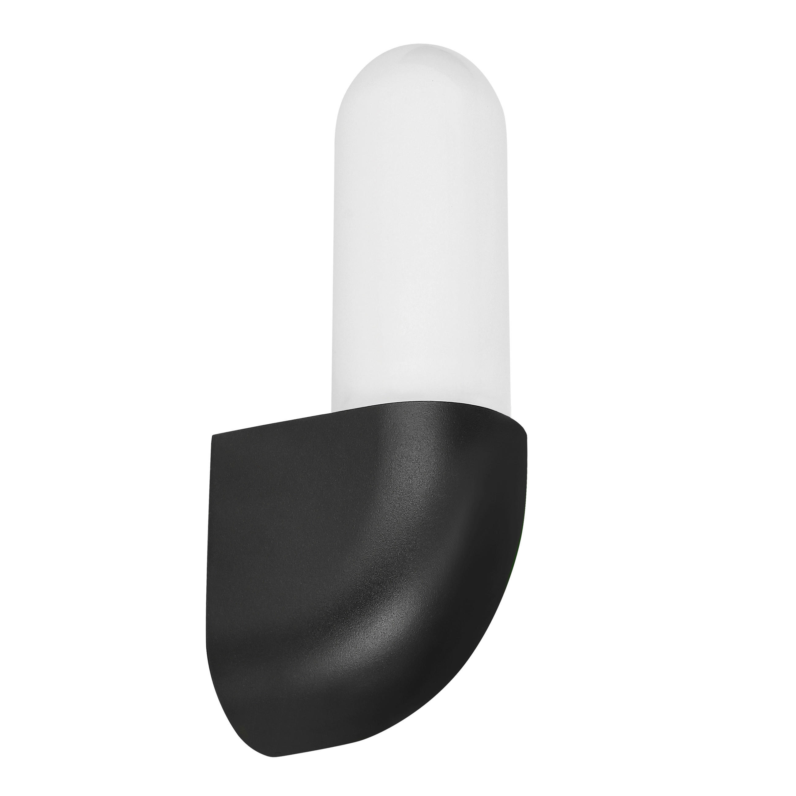 LED-UTOMHUSLAMPA - svart, Klassisk, metall (7/9.5/22cm)