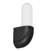 LED-UTOMHUSLAMPA - svart, Klassisk, metall (7/9.5/22cm)