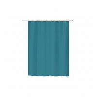 DUSCHVORHANG PRIMO 180/200 cm  - Blau, Basics, Textil (180/200cm) - Spirella