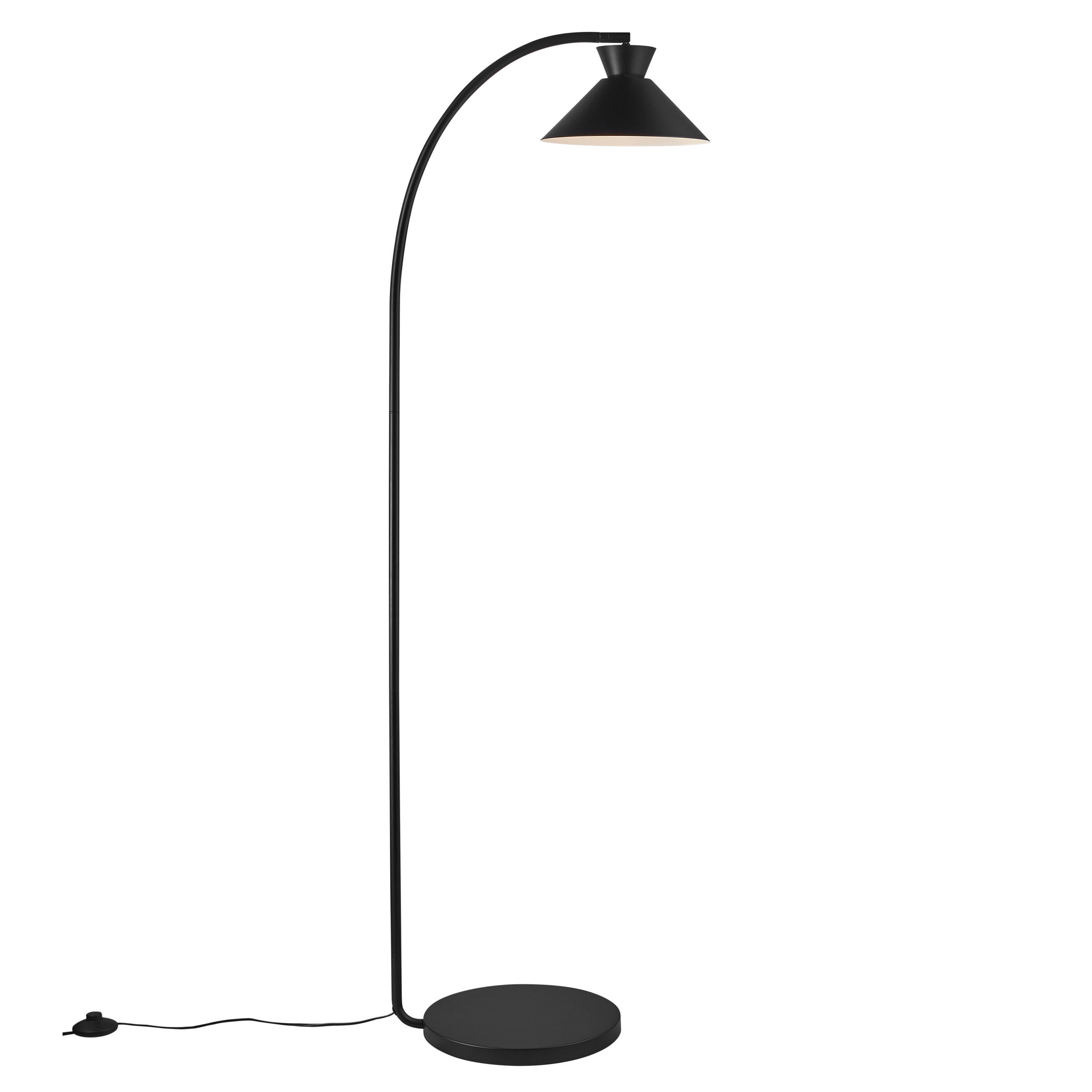 STEHLEUCHTE 25/150 cm - Schwarz, Design, Metall (25/150cm) - Nordlux