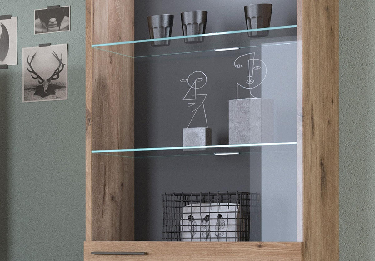 OSVĚTLENÍ POLIC - SADA, plast, průhledné - průhledné, Konvenční, plast (10/5/5cm) - MID.YOU