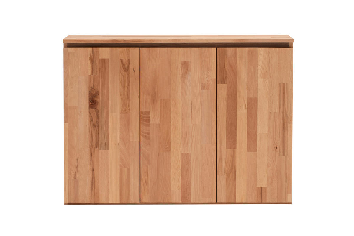 SIDEBOARD  120/88/39 cm  - Kernbuche, Natur, Holz (120/88/39cm) - Linea Natura