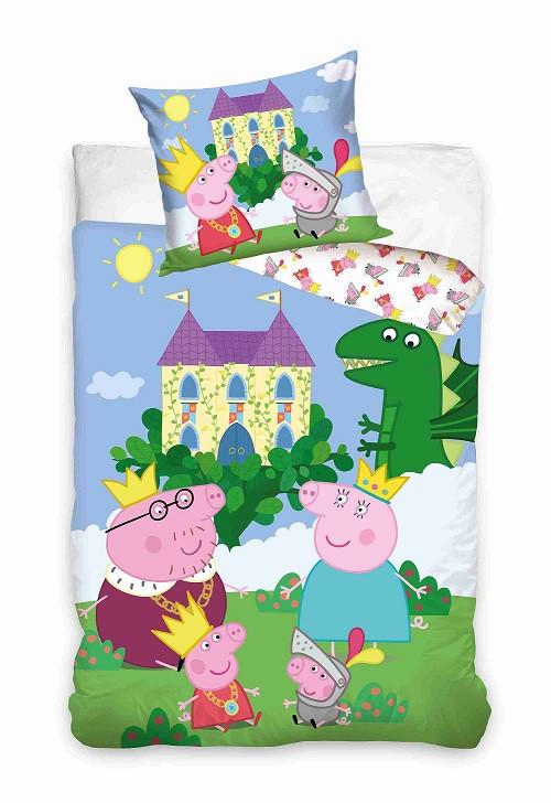 DEČJA POSTELJINA 140/200 cm tekstil  - Konvencionalno, tekstil (140/200cm) - Peppa Pig