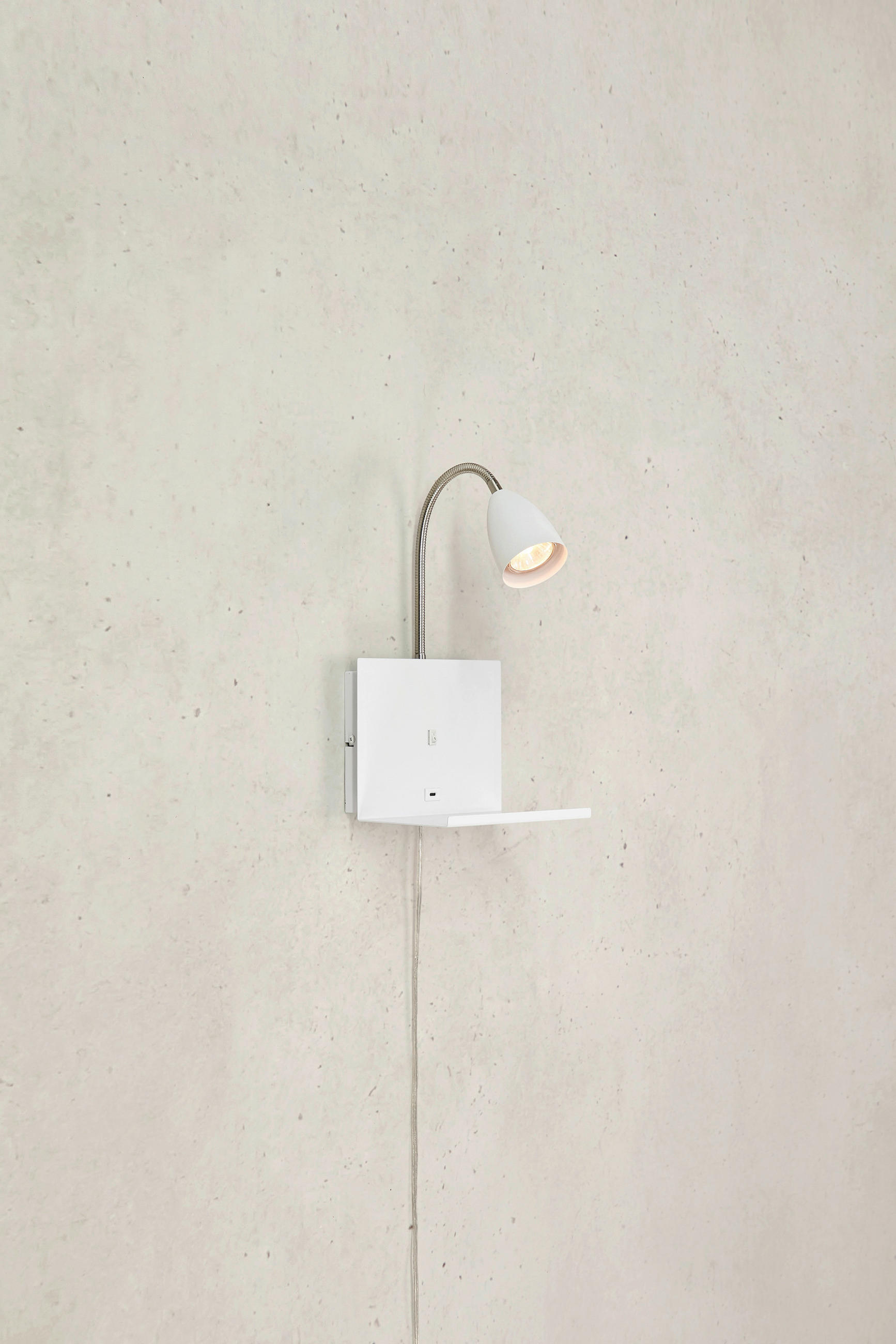 WANDLEUCHTE - Weiß, Basics, Metall (20/30/15cm) - Markslöjd