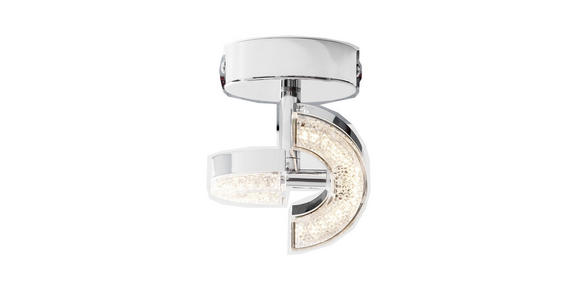 LED-STRAHLER 10/10 cm - Design, Kunststoff/Metall (10/10cm) - Novel