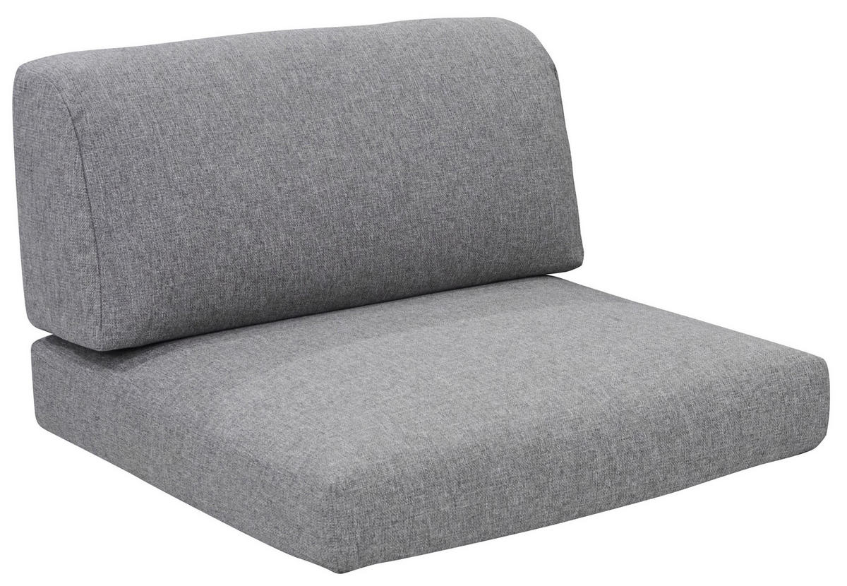 KISSENSATZ Belvedere 75/75 cm  - Grau, Design, Textil (75/75cm) - Zebra 