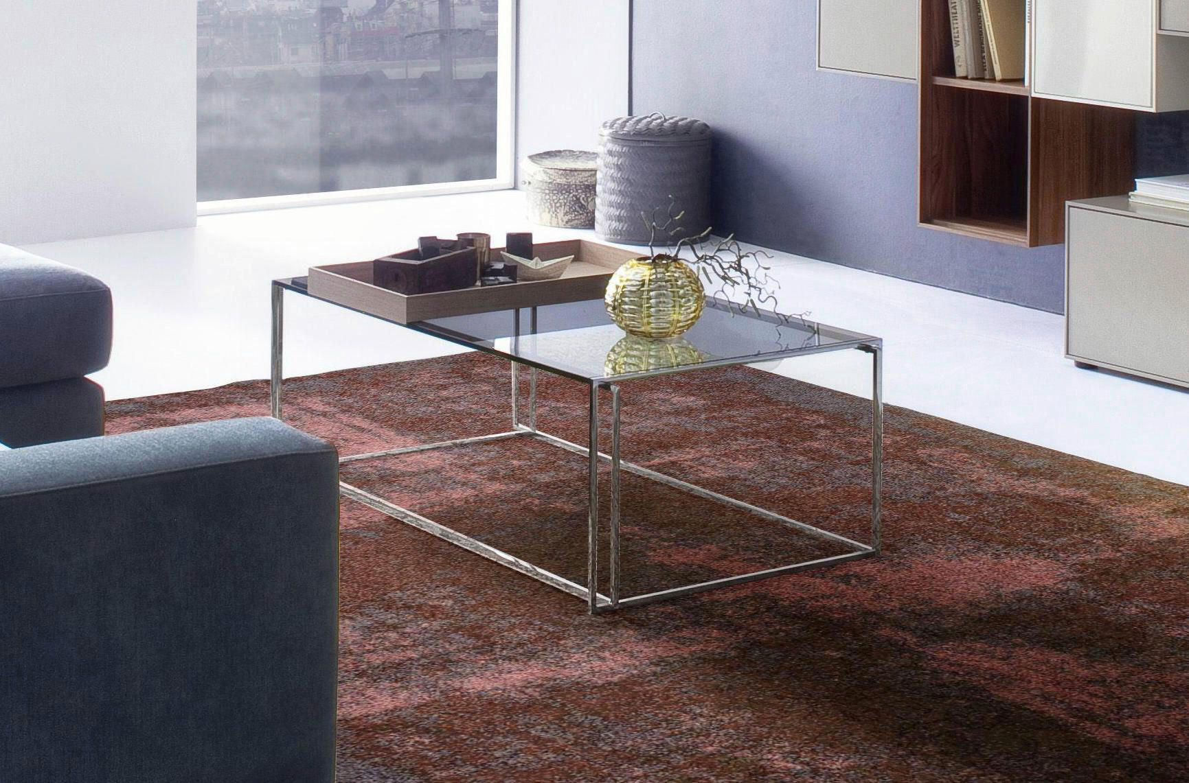 COUCHTISCH 110/60/38 cm rechteckig Grau  - Grau, Design, Keramik/Holzwerkstoff (110/60/38cm) - Bacher