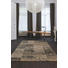 HOCHFLORTEPPICH 160/230 cm gewebt Beige, Dunkelgrün - Dunkelgrün/Beige, Textil (160/230cm)