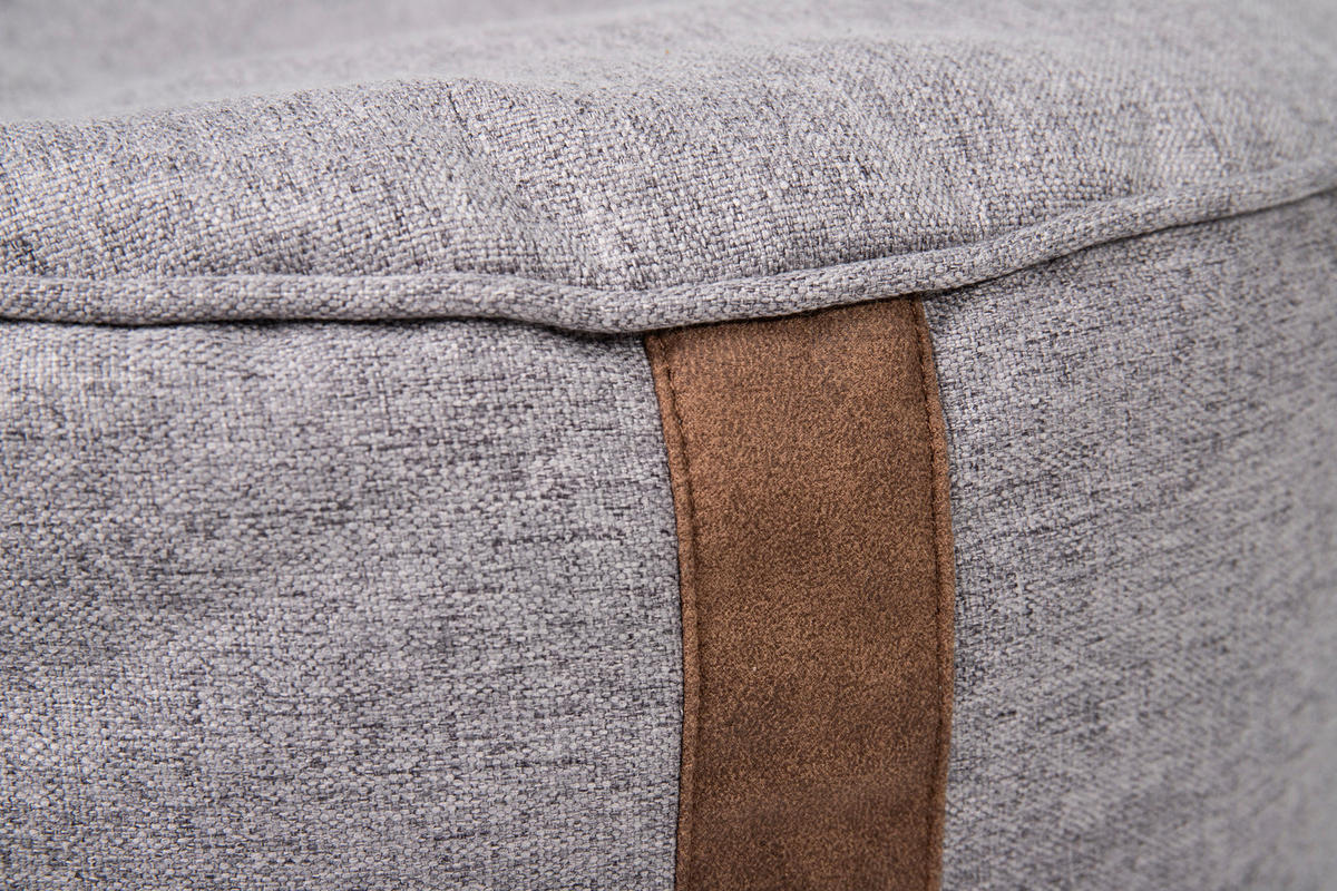 SITZSACK Fleece Uni 50 L  - Grau, Basics, Textil (50/25/50cm) - Xora
