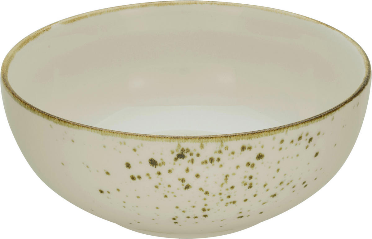 MÜSLISCHALE Nature Collection Creme  - Creme, Basics, Keramik (16,5/6cm) - Creatable