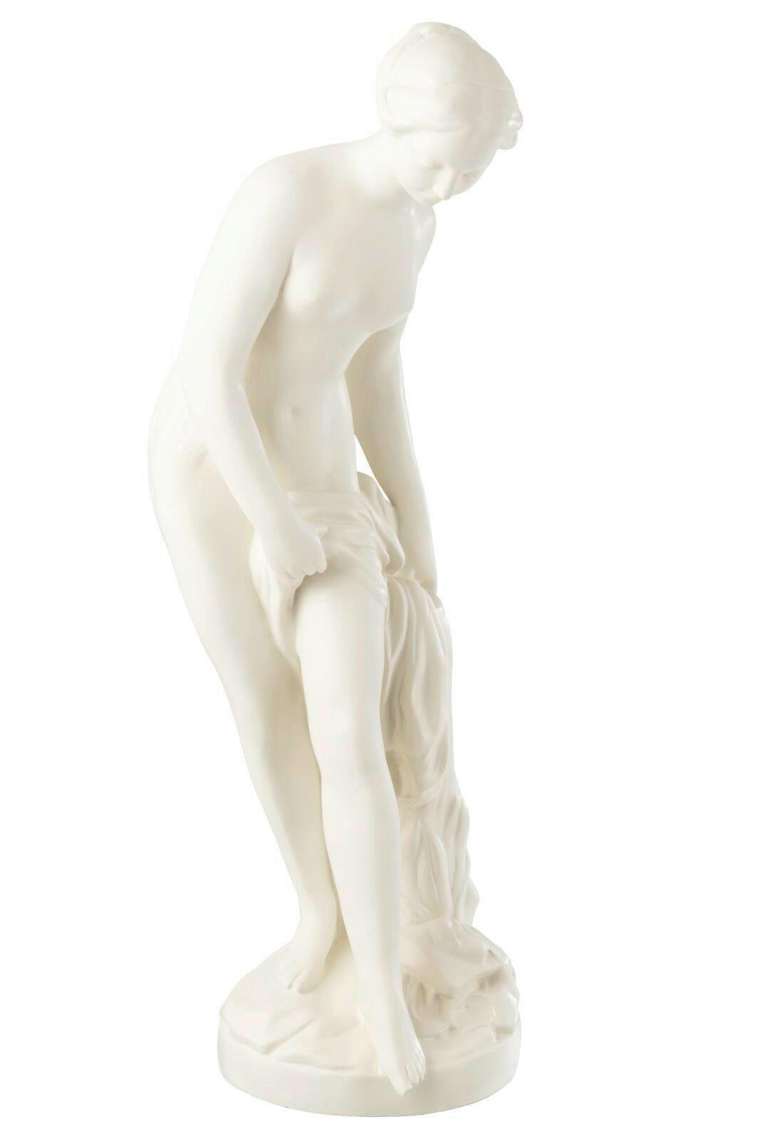 SKULPTUR - Weiss, Basics, Kunststoff (37/32/84cm)