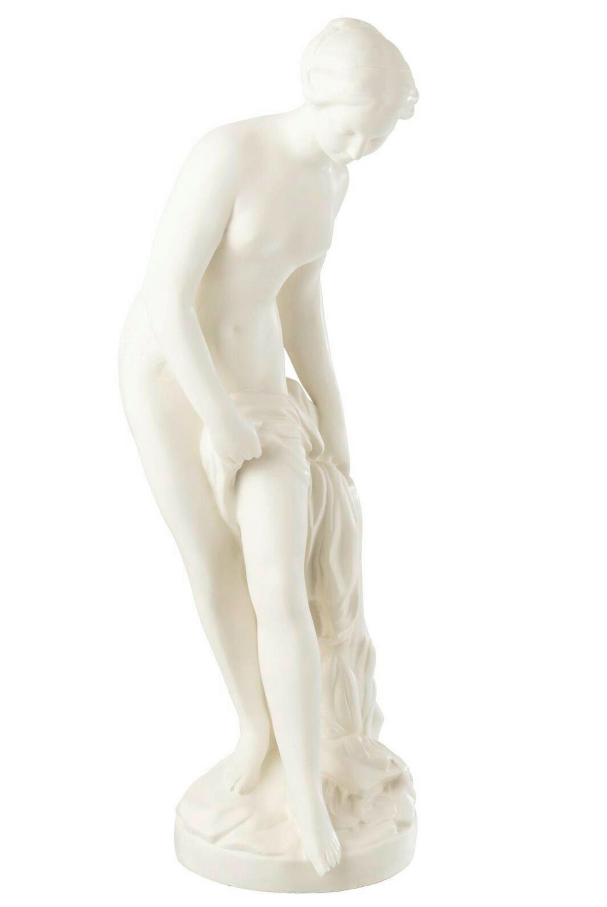SKULPTUR - Weiss, Basics, Kunststoff (37/32/84cm)