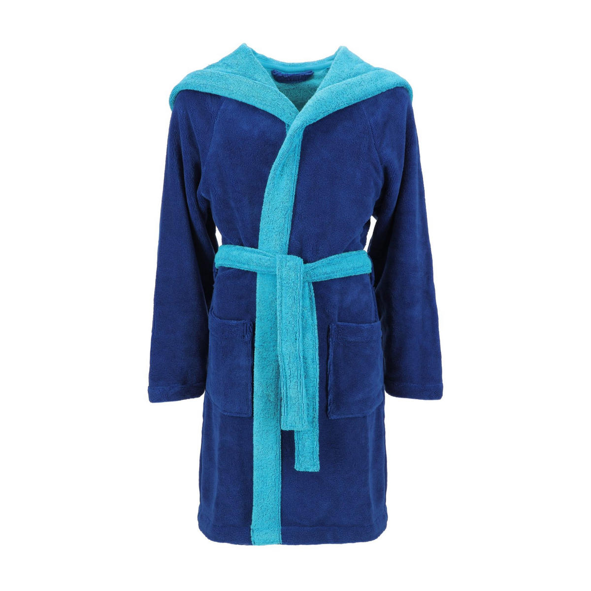 KINDERBADEMANTEL Bixie 146/152  - Blau, Basics, Textil (146/152null) - Vossen