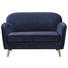 SITZBANK - Blau/Kieferfarben, Trend, Holz/Holzwerkstoff (142/88/92cm) - Carryhome SITZBANK - Blau/Kieferfarben, Trend, Holz/Holzwerkstoff (142/88/92cm) - Carryhome