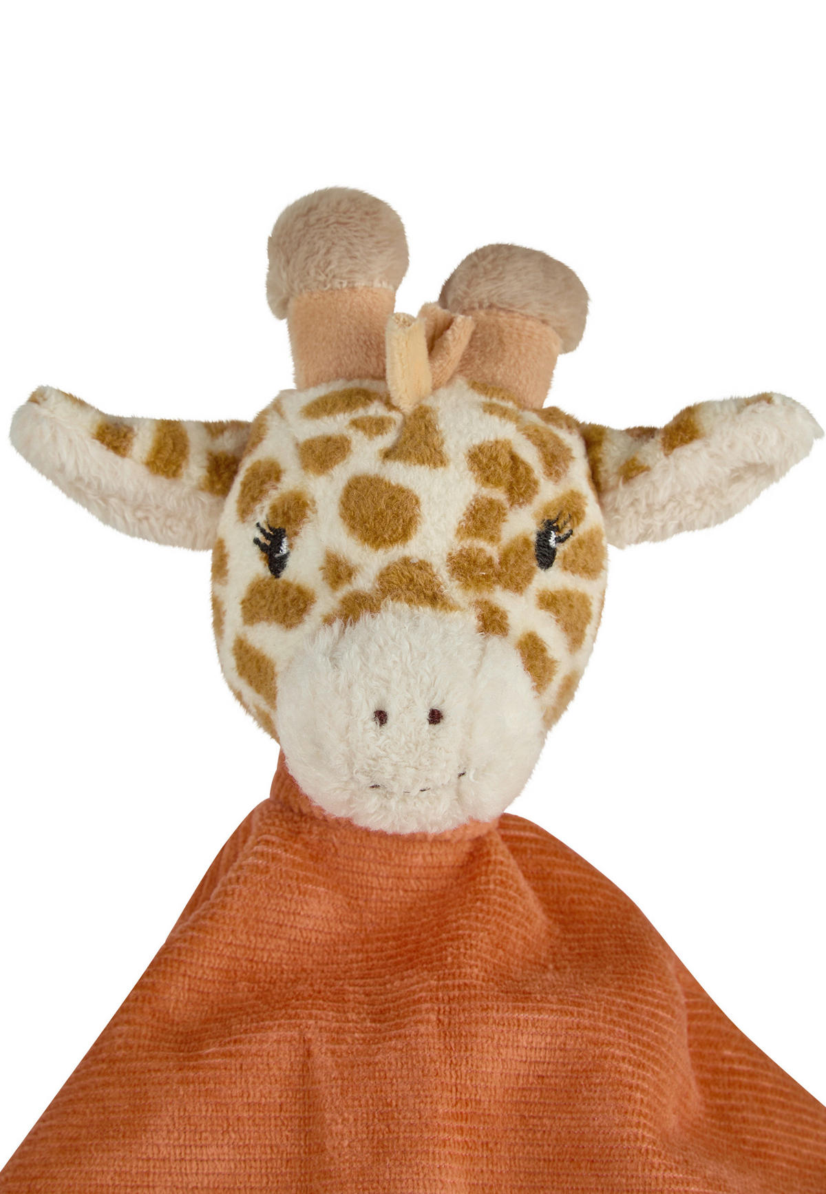 SCHMUSETUCH Giraffe Kaya  - Cognac, Basics, Textil (32/43/8cm) - Sterntaler