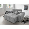 XXL-SESSEL - Silberfarben, MODERN, Kunststoff/Textil (181/87/155cm) - Livetastic