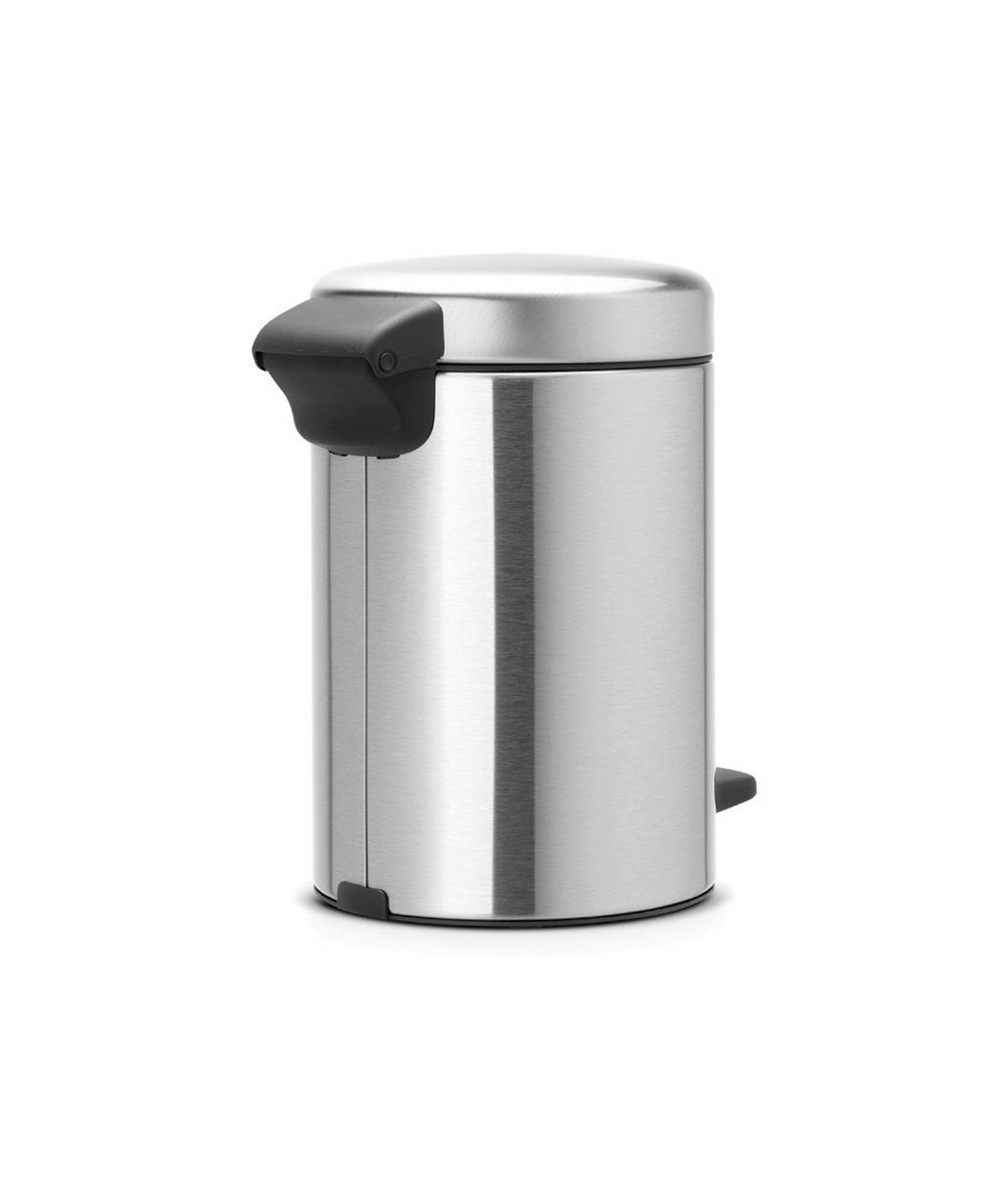 ABFALLEIMER 3 l  Metall  - Silberfarben, Design, Kunststoff/Metall (16,8/26,4/23,5cm) - Brabantia