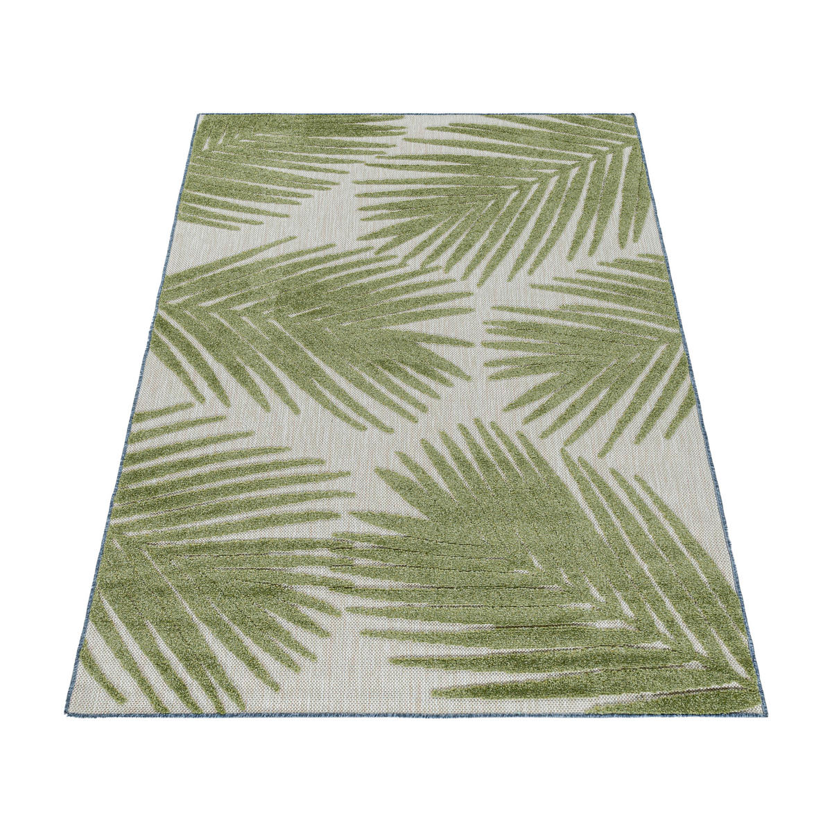 FLACHWEBETEPPICH 140/200 cm Bahama Grün  - Grün, Design, Textil (140/200cm) - Novel